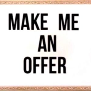 Most prices are negotiable.  I really need space, so please send an offer!